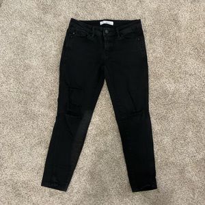 Kancan black distressed jeans